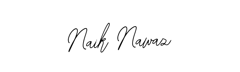 if you are searching for the best signature style for your name Naik Nawaz. so please give up your signature search. here we have designed multiple signature styles  using Bearetta-2O07w. Naik Nawaz signature style 12 images and pictures png