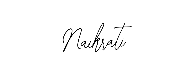 Use a signature maker to create a handwritten signature online. With this signature software, you can design (Bearetta-2O07w) your own signature for name Naikrati. Naikrati signature style 12 images and pictures png