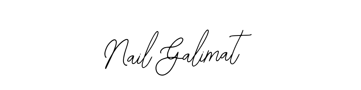 Design your own signature with our free online signature maker. With this signature software, you can create a handwritten (Bearetta-2O07w) signature for name Nail Galimat. Nail Galimat signature style 12 images and pictures png