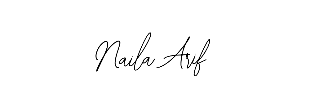 This is the best signature style for the Naila Arif name. Also you like these signature font (Bearetta-2O07w). Mix name signature. Naila Arif signature style 12 images and pictures png