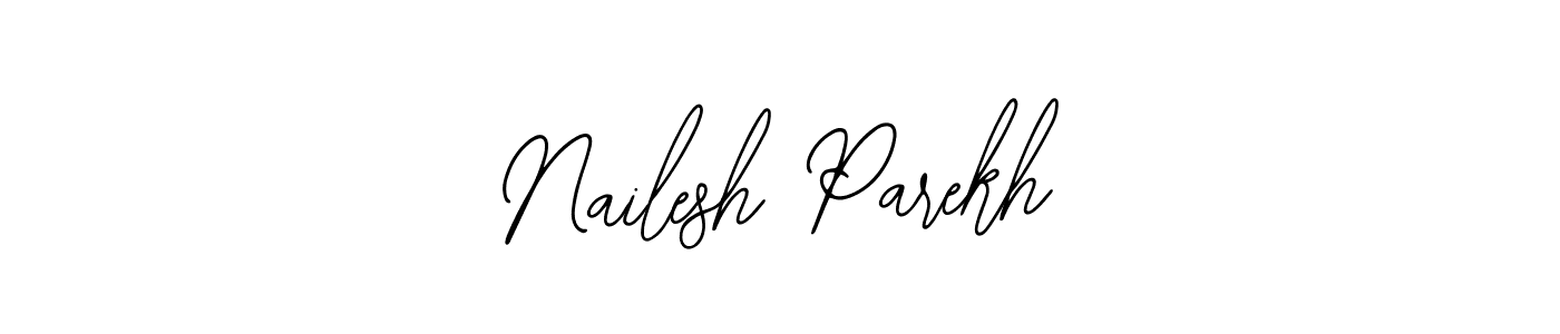 Design your own signature with our free online signature maker. With this signature software, you can create a handwritten (Bearetta-2O07w) signature for name Nailesh Parekh. Nailesh Parekh signature style 12 images and pictures png