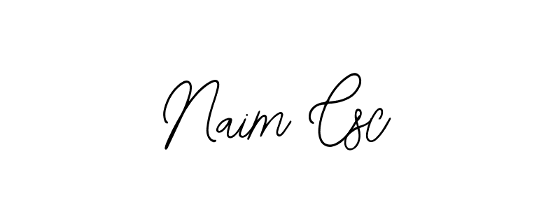 Make a beautiful signature design for name Naim Csc. Use this online signature maker to create a handwritten signature for free. Naim Csc signature style 12 images and pictures png