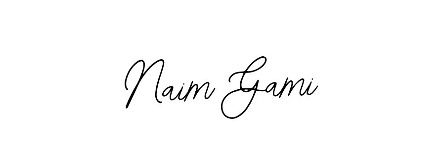 Bearetta-2O07w is a professional signature style that is perfect for those who want to add a touch of class to their signature. It is also a great choice for those who want to make their signature more unique. Get Naim Gami name to fancy signature for free. Naim Gami signature style 12 images and pictures png