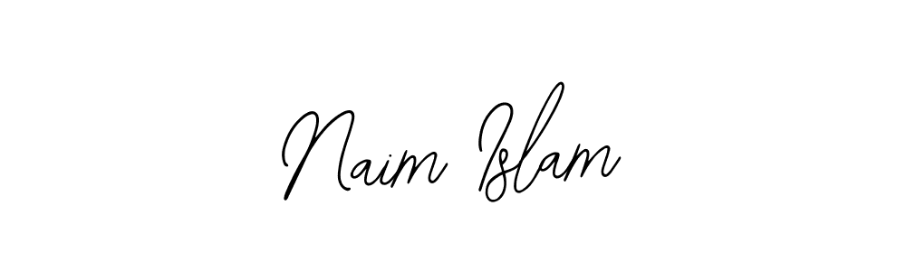 Make a beautiful signature design for name Naim Islam. With this signature (Bearetta-2O07w) style, you can create a handwritten signature for free. Naim Islam signature style 12 images and pictures png