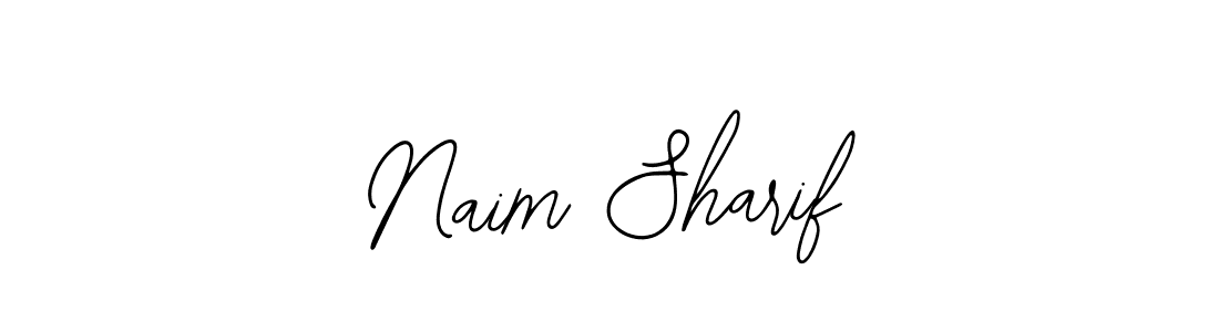 Bearetta-2O07w is a professional signature style that is perfect for those who want to add a touch of class to their signature. It is also a great choice for those who want to make their signature more unique. Get Naim Sharif name to fancy signature for free. Naim Sharif signature style 12 images and pictures png