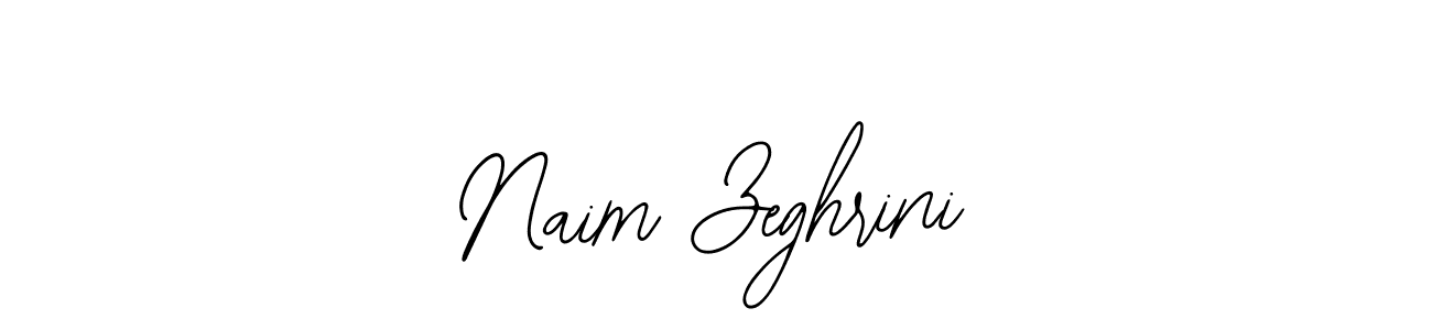 Make a beautiful signature design for name Naim Zeghrini. With this signature (Bearetta-2O07w) style, you can create a handwritten signature for free. Naim Zeghrini signature style 12 images and pictures png