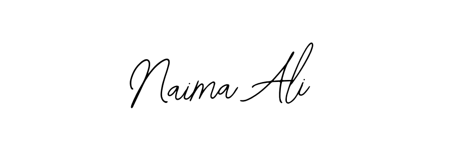 Similarly Bearetta-2O07w is the best handwritten signature design. Signature creator online .You can use it as an online autograph creator for name Naima Ali. Naima Ali signature style 12 images and pictures png