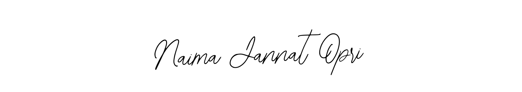 Also You can easily find your signature by using the search form. We will create Naima Jannat Opri name handwritten signature images for you free of cost using Bearetta-2O07w sign style. Naima Jannat Opri signature style 12 images and pictures png