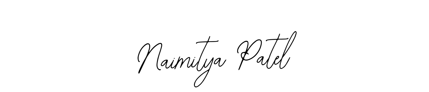 Also You can easily find your signature by using the search form. We will create Naimitya Patel name handwritten signature images for you free of cost using Bearetta-2O07w sign style. Naimitya Patel signature style 12 images and pictures png