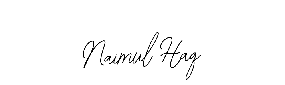 Naimul Haq stylish signature style. Best Handwritten Sign (Bearetta-2O07w) for my name. Handwritten Signature Collection Ideas for my name Naimul Haq. Naimul Haq signature style 12 images and pictures png
