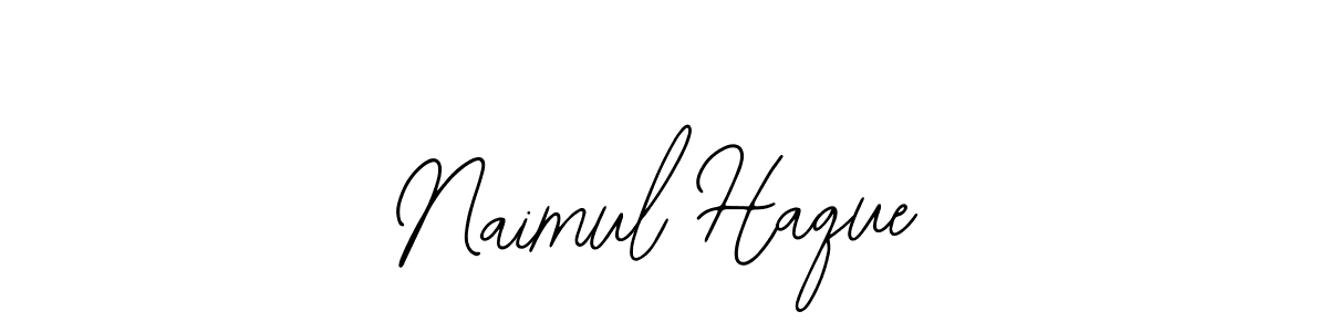 Similarly Bearetta-2O07w is the best handwritten signature design. Signature creator online .You can use it as an online autograph creator for name Naimul Haque. Naimul Haque signature style 12 images and pictures png