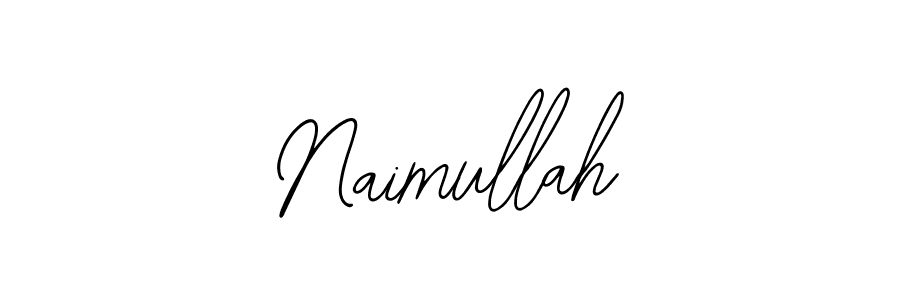 You should practise on your own different ways (Bearetta-2O07w) to write your name (Naimullah) in signature. don't let someone else do it for you. Naimullah signature style 12 images and pictures png