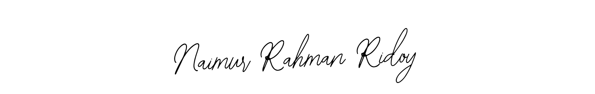 Make a beautiful signature design for name Naimur Rahman Ridoy. With this signature (Bearetta-2O07w) style, you can create a handwritten signature for free. Naimur Rahman Ridoy signature style 12 images and pictures png