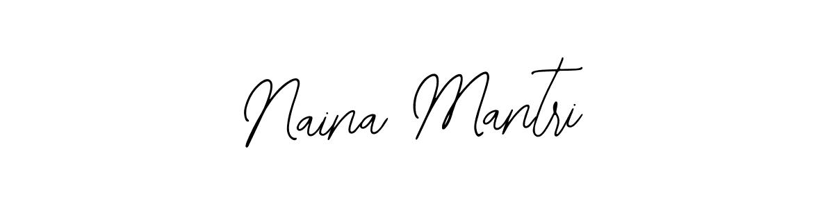 The best way (Bearetta-2O07w) to make a short signature is to pick only two or three words in your name. The name Naina Mantri include a total of six letters. For converting this name. Naina Mantri signature style 12 images and pictures png