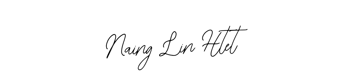 The best way (Bearetta-2O07w) to make a short signature is to pick only two or three words in your name. The name Naing Lin Htet include a total of six letters. For converting this name. Naing Lin Htet signature style 12 images and pictures png