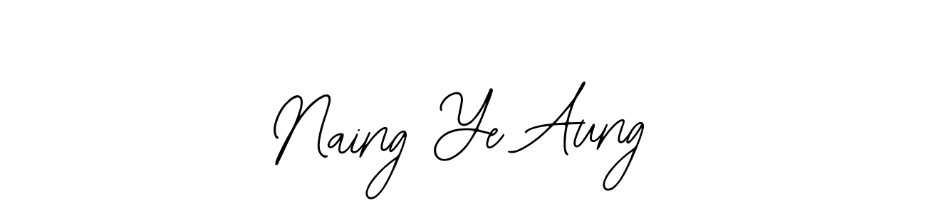 How to Draw Naing Ye Aung signature style? Bearetta-2O07w is a latest design signature styles for name Naing Ye Aung. Naing Ye Aung signature style 12 images and pictures png