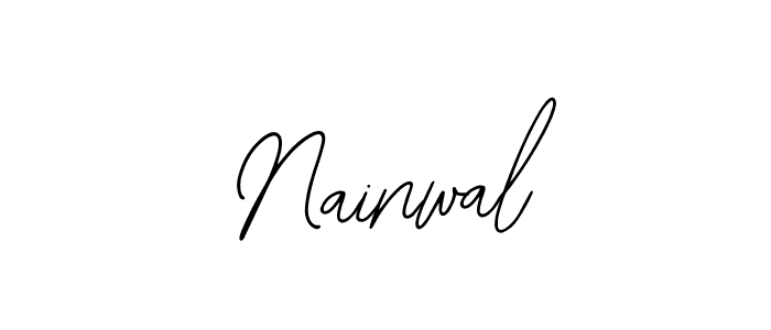 How to Draw Nainwal signature style? Bearetta-2O07w is a latest design signature styles for name Nainwal. Nainwal signature style 12 images and pictures png