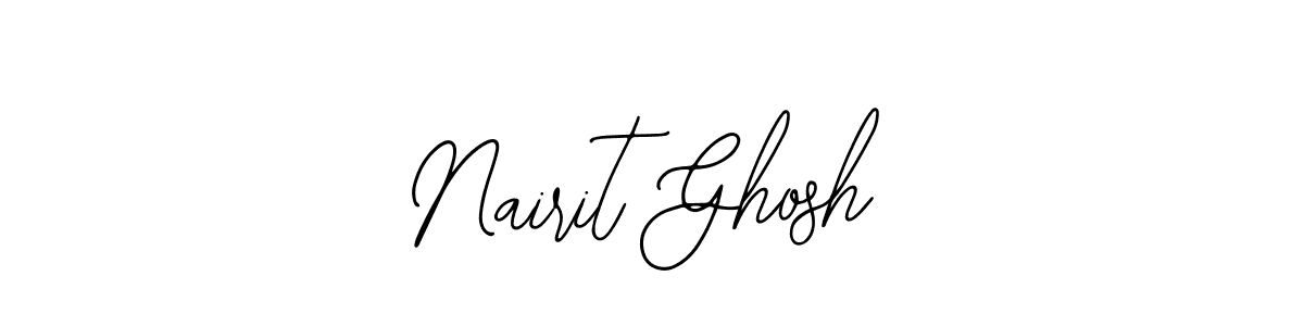 How to make Nairit Ghosh name signature. Use Bearetta-2O07w style for creating short signs online. This is the latest handwritten sign. Nairit Ghosh signature style 12 images and pictures png