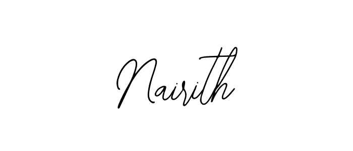 Also we have Nairith name is the best signature style. Create professional handwritten signature collection using Bearetta-2O07w autograph style. Nairith signature style 12 images and pictures png