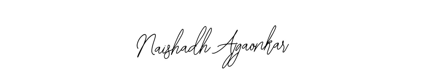 Similarly Bearetta-2O07w is the best handwritten signature design. Signature creator online .You can use it as an online autograph creator for name Naishadh Ajgaonkar. Naishadh Ajgaonkar signature style 12 images and pictures png