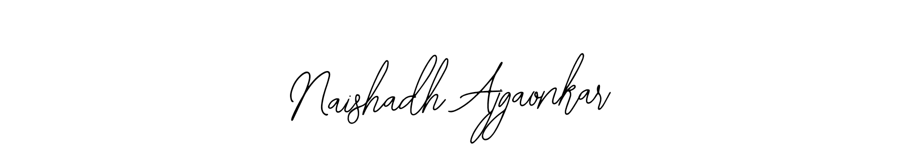 Similarly Bearetta-2O07w is the best handwritten signature design. Signature creator online .You can use it as an online autograph creator for name Naishadh Ajgaonkar. Naishadh Ajgaonkar signature style 12 images and pictures png