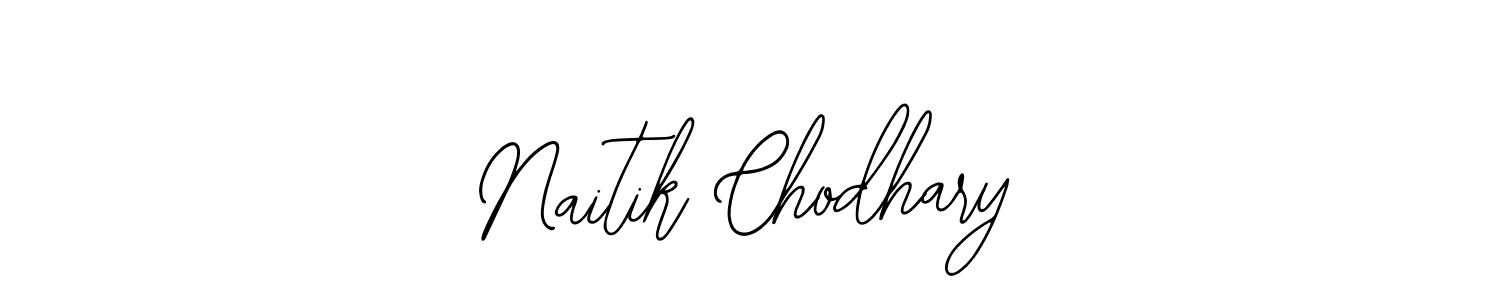 Make a beautiful signature design for name Naitik Chodhary. Use this online signature maker to create a handwritten signature for free. Naitik Chodhary signature style 12 images and pictures png