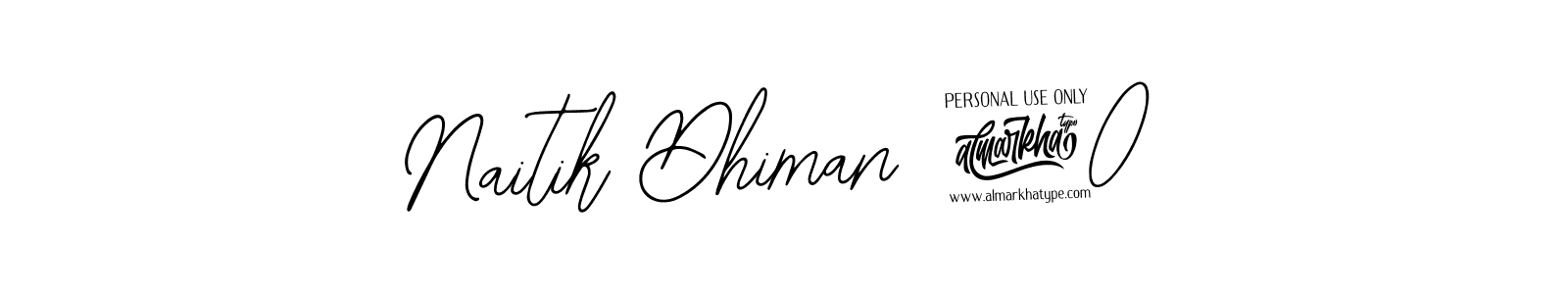 Also You can easily find your signature by using the search form. We will create Naitik Dhiman 20 name handwritten signature images for you free of cost using Bearetta-2O07w sign style. Naitik Dhiman 20 signature style 12 images and pictures png