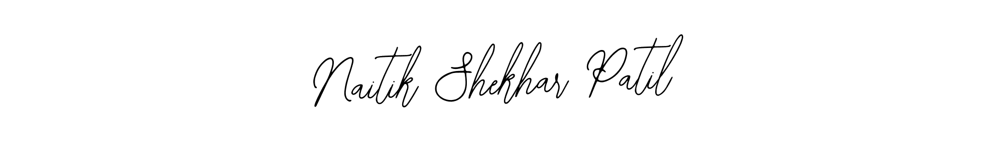 How to make Naitik Shekhar Patil signature? Bearetta-2O07w is a professional autograph style. Create handwritten signature for Naitik Shekhar Patil name. Naitik Shekhar Patil signature style 12 images and pictures png