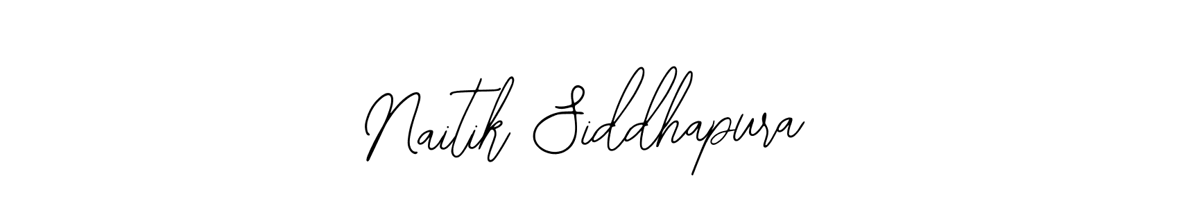 How to Draw Naitik Siddhapura signature style? Bearetta-2O07w is a latest design signature styles for name Naitik Siddhapura. Naitik Siddhapura signature style 12 images and pictures png