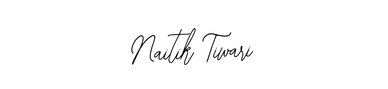 Similarly Bearetta-2O07w is the best handwritten signature design. Signature creator online .You can use it as an online autograph creator for name Naitik Tiwari. Naitik Tiwari signature style 12 images and pictures png