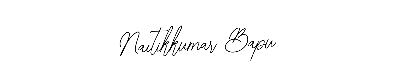 How to make Naitikkumar Bapu signature? Bearetta-2O07w is a professional autograph style. Create handwritten signature for Naitikkumar Bapu name. Naitikkumar Bapu signature style 12 images and pictures png