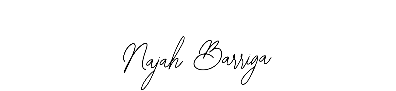 Make a short Najah Barriga signature style. Manage your documents anywhere anytime using Bearetta-2O07w. Create and add eSignatures, submit forms, share and send files easily. Najah Barriga signature style 12 images and pictures png