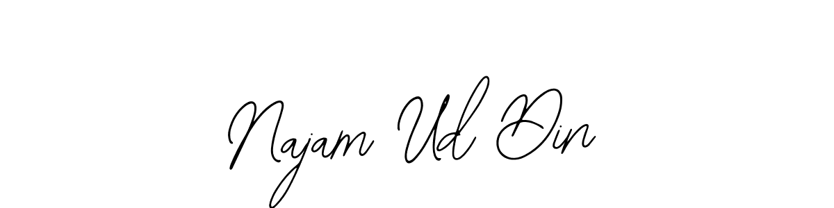 Make a beautiful signature design for name Najam Ud Din. Use this online signature maker to create a handwritten signature for free. Najam Ud Din signature style 12 images and pictures png