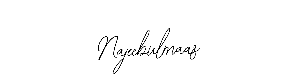 Najeebulmaas stylish signature style. Best Handwritten Sign (Bearetta-2O07w) for my name. Handwritten Signature Collection Ideas for my name Najeebulmaas. Najeebulmaas signature style 12 images and pictures png