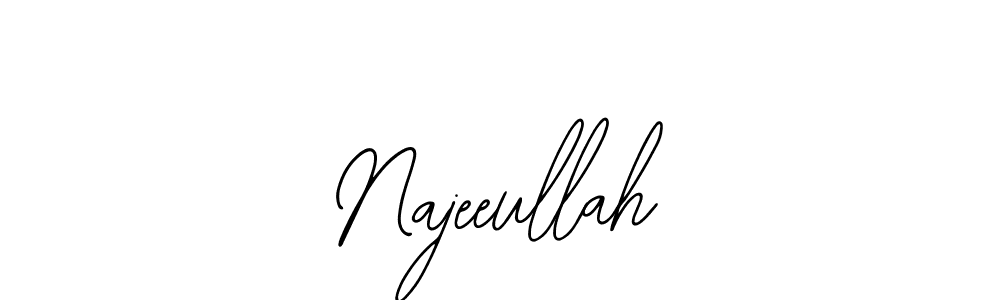 How to make Najeeullah signature? Bearetta-2O07w is a professional autograph style. Create handwritten signature for Najeeullah name. Najeeullah signature style 12 images and pictures png
