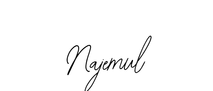 Make a beautiful signature design for name Najemul. With this signature (Bearetta-2O07w) style, you can create a handwritten signature for free. Najemul signature style 12 images and pictures png