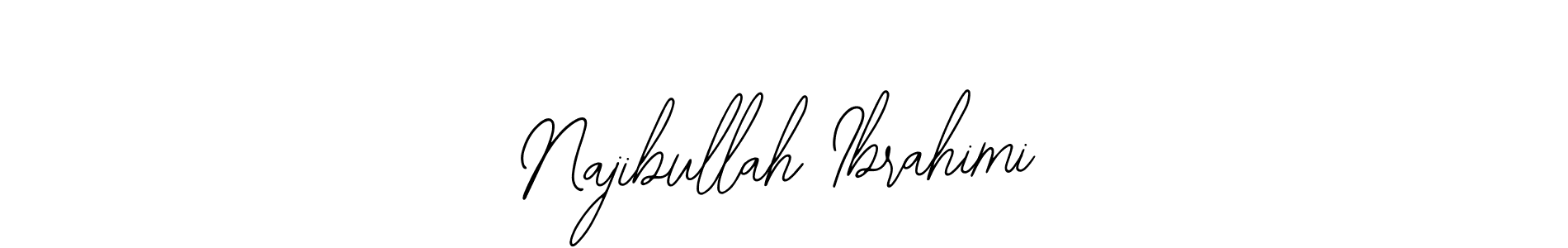 Similarly Bearetta-2O07w is the best handwritten signature design. Signature creator online .You can use it as an online autograph creator for name Najibullah Ibrahimi. Najibullah Ibrahimi signature style 12 images and pictures png