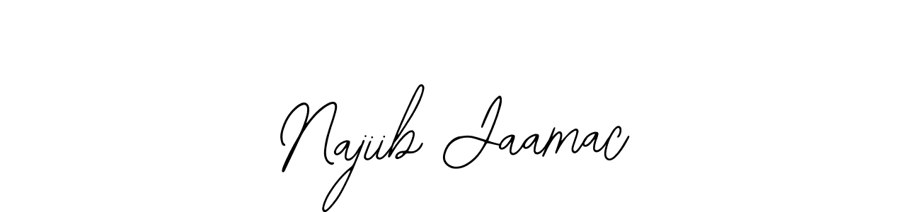 It looks lik you need a new signature style for name Najiib Jaamac. Design unique handwritten (Bearetta-2O07w) signature with our free signature maker in just a few clicks. Najiib Jaamac signature style 12 images and pictures png