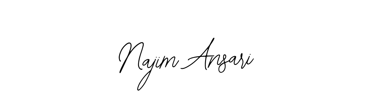 It looks lik you need a new signature style for name Najim Ansari. Design unique handwritten (Bearetta-2O07w) signature with our free signature maker in just a few clicks. Najim Ansari signature style 12 images and pictures png