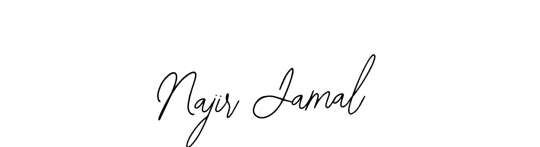 Also You can easily find your signature by using the search form. We will create Najir Jamal name handwritten signature images for you free of cost using Bearetta-2O07w sign style. Najir Jamal signature style 12 images and pictures png