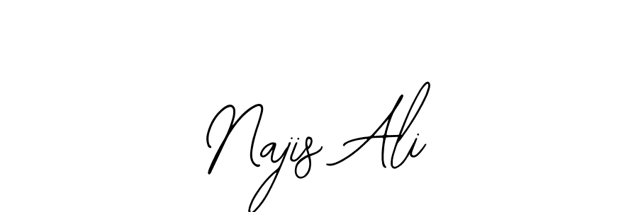 Najis Ali stylish signature style. Best Handwritten Sign (Bearetta-2O07w) for my name. Handwritten Signature Collection Ideas for my name Najis Ali. Najis Ali signature style 12 images and pictures png