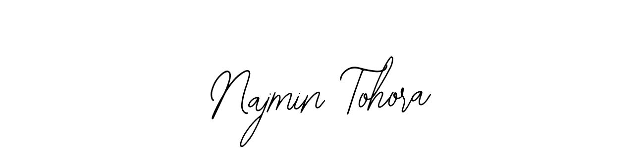 Design your own signature with our free online signature maker. With this signature software, you can create a handwritten (Bearetta-2O07w) signature for name Najmin Tohora. Najmin Tohora signature style 12 images and pictures png