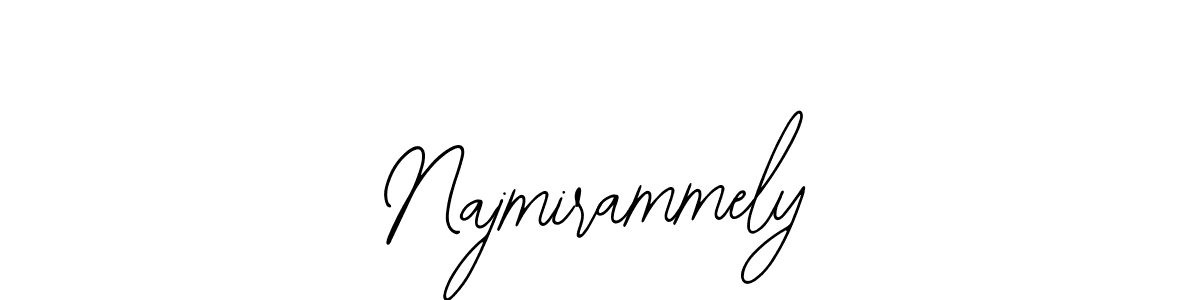 Similarly Bearetta-2O07w is the best handwritten signature design. Signature creator online .You can use it as an online autograph creator for name Najmirammely. Najmirammely signature style 12 images and pictures png