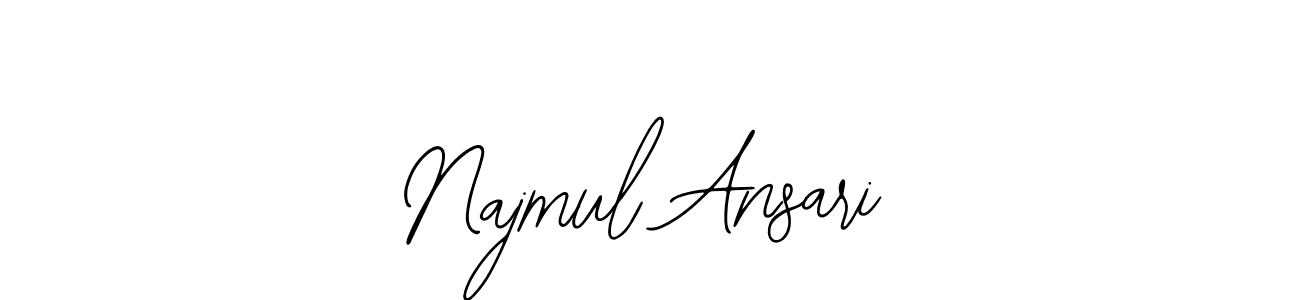 You can use this online signature creator to create a handwritten signature for the name Najmul Ansari. This is the best online autograph maker. Najmul Ansari signature style 12 images and pictures png