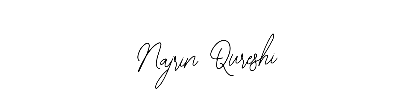 Najrin Qureshi stylish signature style. Best Handwritten Sign (Bearetta-2O07w) for my name. Handwritten Signature Collection Ideas for my name Najrin Qureshi. Najrin Qureshi signature style 12 images and pictures png