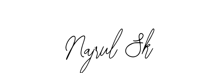 Make a beautiful signature design for name Najrul Sk. With this signature (Bearetta-2O07w) style, you can create a handwritten signature for free. Najrul Sk signature style 12 images and pictures png