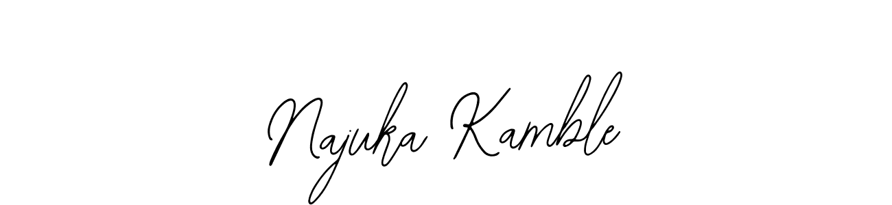 Best and Professional Signature Style for Najuka Kamble. Bearetta-2O07w Best Signature Style Collection. Najuka Kamble signature style 12 images and pictures png