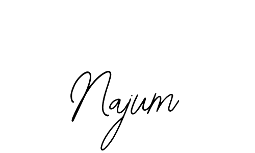 Also You can easily find your signature by using the search form. We will create Najum name handwritten signature images for you free of cost using Bearetta-2O07w sign style. Najum signature style 12 images and pictures png