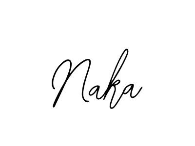 It looks lik you need a new signature style for name Naka. Design unique handwritten (Bearetta-2O07w) signature with our free signature maker in just a few clicks. Naka signature style 12 images and pictures png