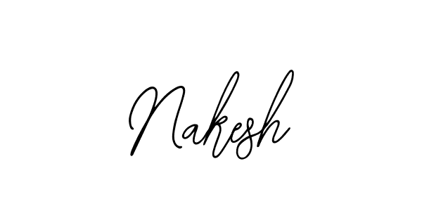 The best way (Bearetta-2O07w) to make a short signature is to pick only two or three words in your name. The name Nakesh include a total of six letters. For converting this name. Nakesh signature style 12 images and pictures png